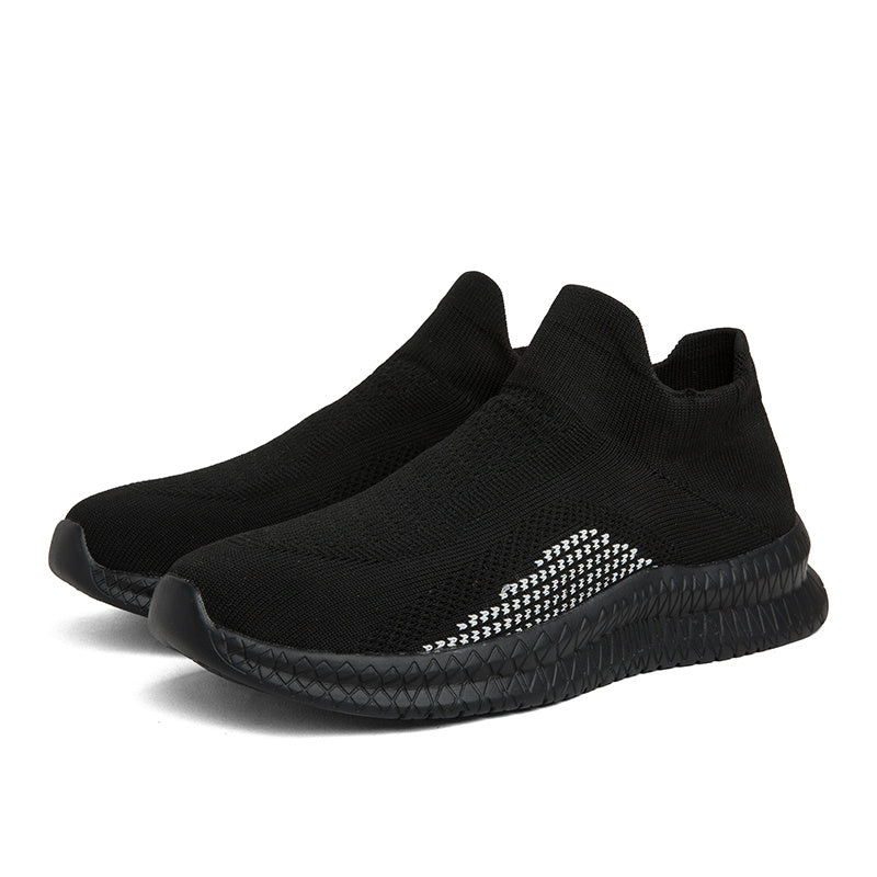 Men's Breathable Lightweight Slip On Casual Shoes, Outdoor Non-slip Soft Sole Sneakers, Spring And Summer - Snug & Style