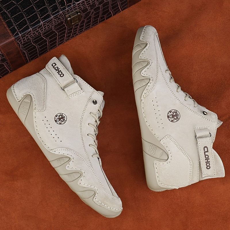 ComfortFlex Ankle Boots - Ultra-Soft, Wear-Resistant, Non-Slip, Breathable, Comfortable Sneakers for Men - Perfect for Spring and Autumn Outdoor Activities - Snug & Style