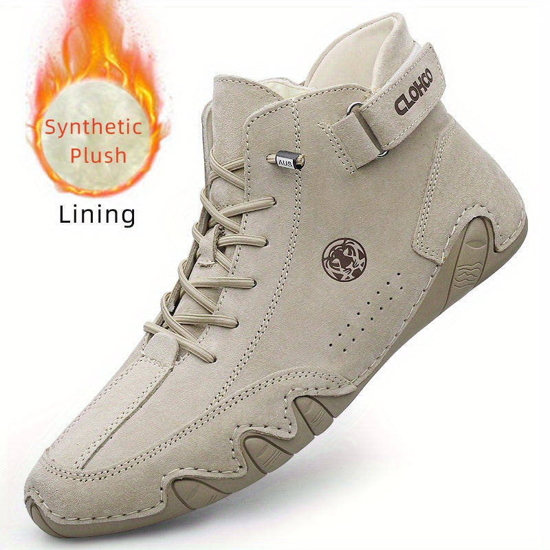 ComfortFlex Ankle Boots - Ultra-Soft, Wear-Resistant, Non-Slip, Breathable, Comfortable Sneakers for Men - Perfect for Spring and Autumn Outdoor Activities - Snug & Style