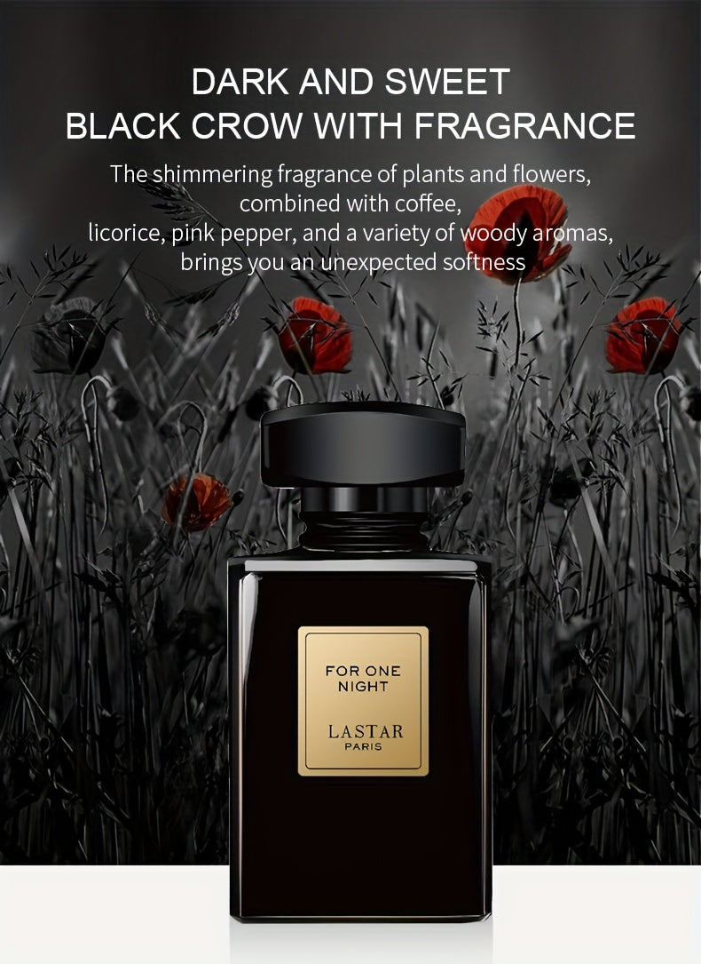 1pc Vanilla Jasmine Coffee Perfume Spray - Long-Lasting EDP Oriental Cuisine Fragrance for Women, Seductive Scent for One Night, 55ml/1.9fl oz Bottle - Snug & Style