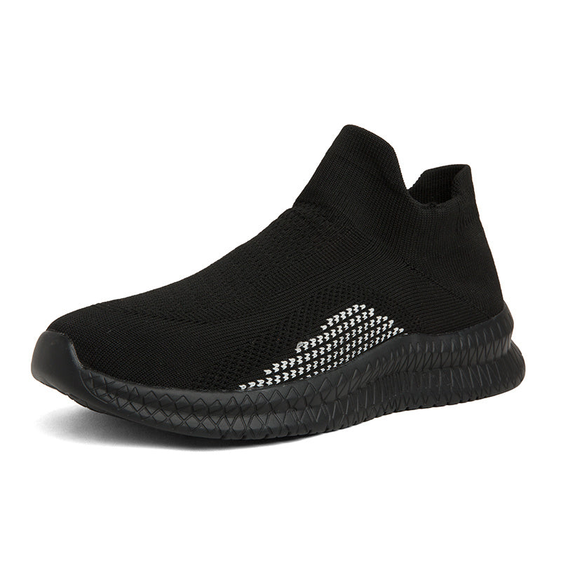 Men's Breathable Lightweight Slip On Casual Shoes, Outdoor Non-slip Soft Sole Sneakers, Spring And Summer - Snug & Style