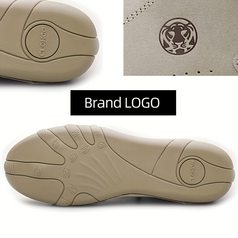 ComfortFlex Ankle Boots - Ultra-Soft, Wear-Resistant, Non-Slip, Breathable, Comfortable Sneakers for Men - Perfect for Spring and Autumn Outdoor Activities - Snug & Style